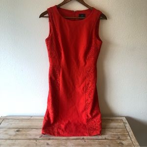 Adrianna Papell Orange Dress Size 6